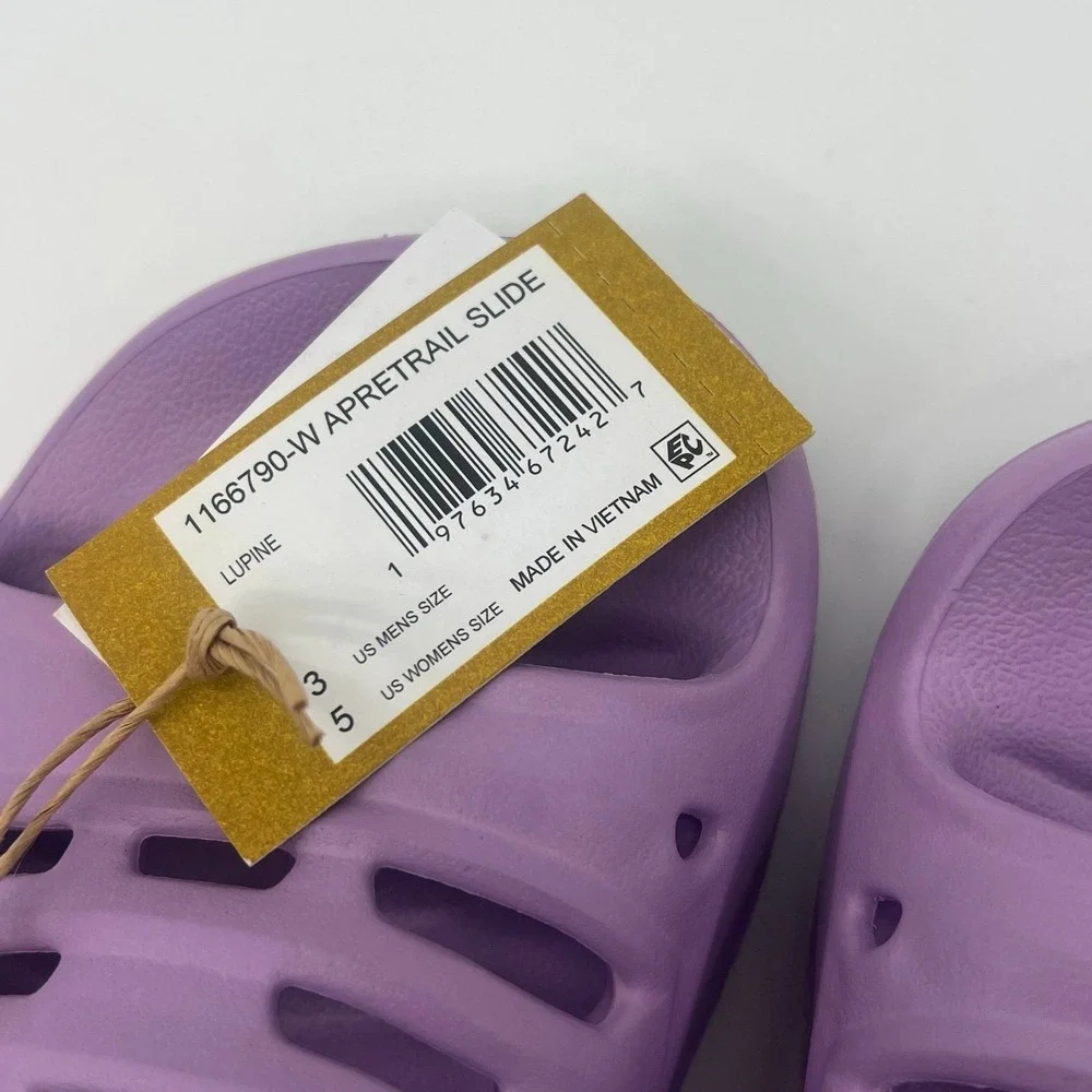 Teva Apretrail Comf Slide Lupine Purple Women's Size 5 Casual Camping Recovery